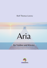 画像をギャラリービューアに読み込む, ARIA für Violine und Klavier
