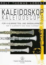 Lade das Bild in den Galerie-Viewer, KALEIDOSKOP No. 1 für 4 B-Klarinetten und Bassklarinette (✭ nur Druck zzgl. Versand)
