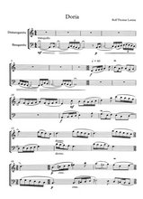 画像をギャラリービューアに読み込む, DORIA - 3 Stücke für zwei Gamben (oder Violoncelli)
