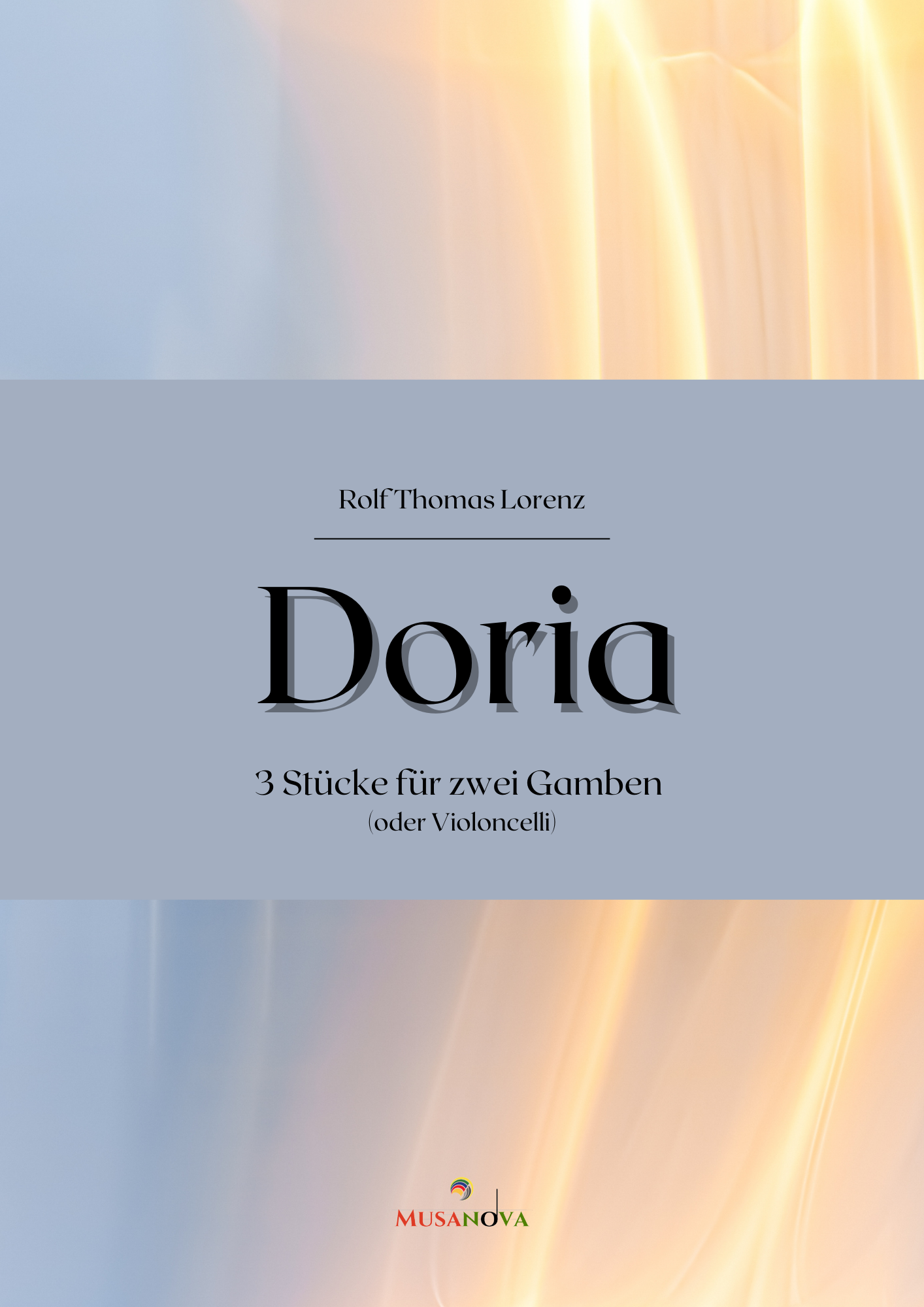 DORIA - 3 Stücke für zwei Gamben (oder Violoncelli)