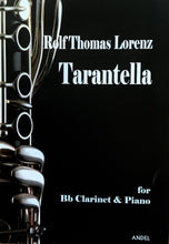 Lade das Bild in den Galerie-Viewer, TARANTELLA für Klarinette in B und Klavier
