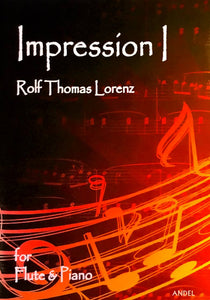 IMPRESSION No. 1 for flute and piano