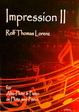 画像をギャラリービューアに読み込む, IMPRESSION Nr. 2 für Altflöte und Klavier
